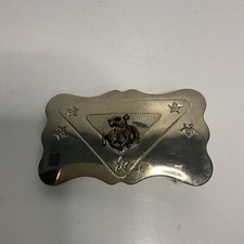 Chambers Belt Co. Vintage Bucking Bronco Belt Buckle