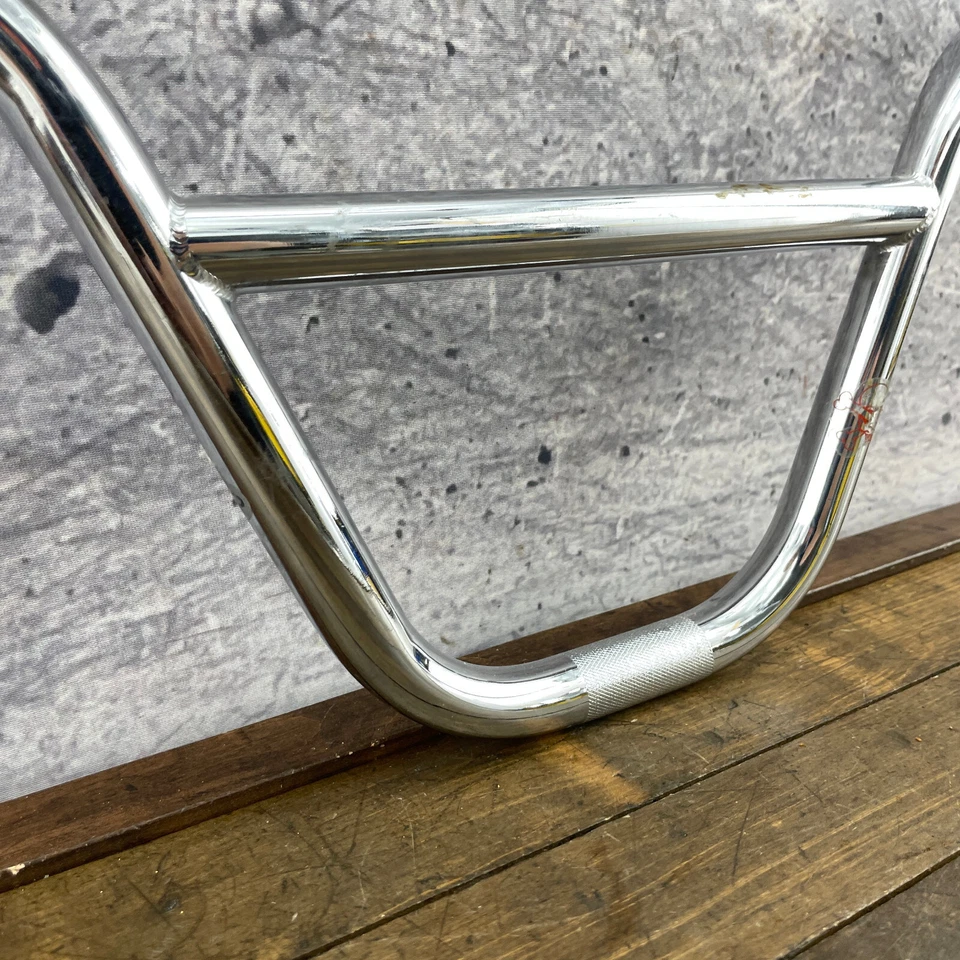 Manillar S&M Slam Bar Dancing Man Old School BMX Freestyle 2 piezas Cromo Corte S&M Foto 4 de 4