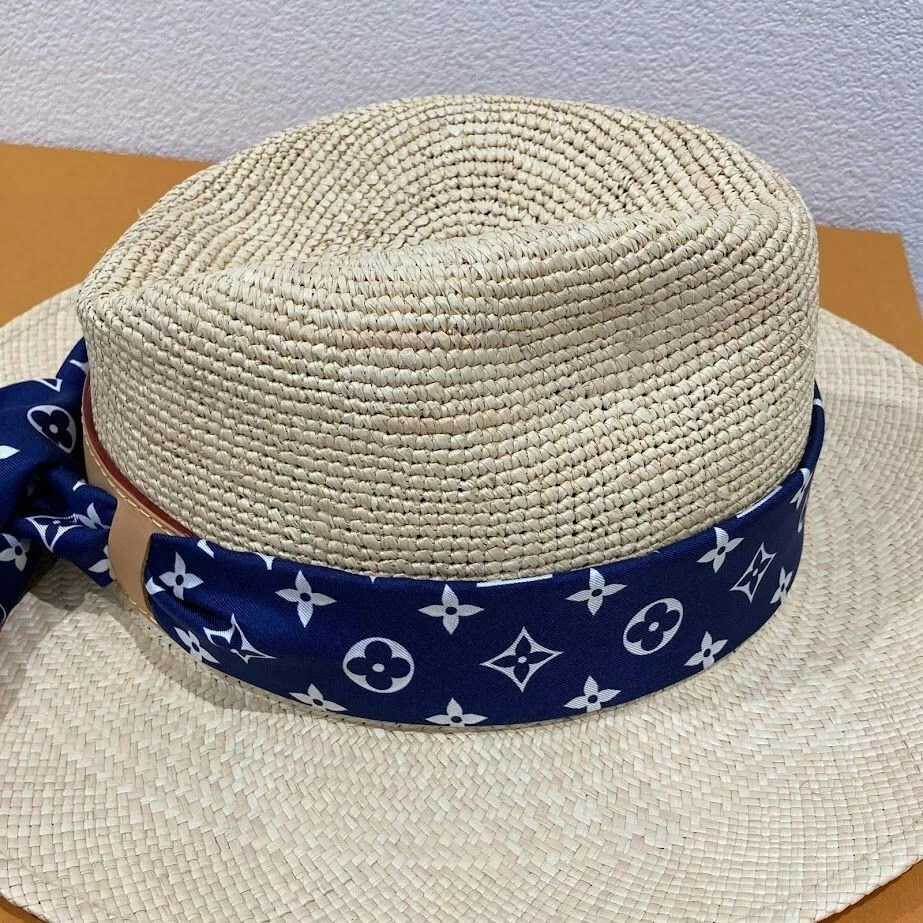 Louis Vuitton M77784 Straw Hat Phaedra Lv Summer Stardust Used  