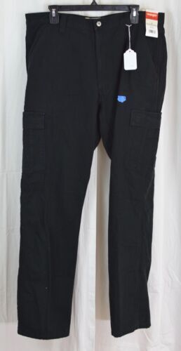 NWT Black Wrangler Pants, Waist=36