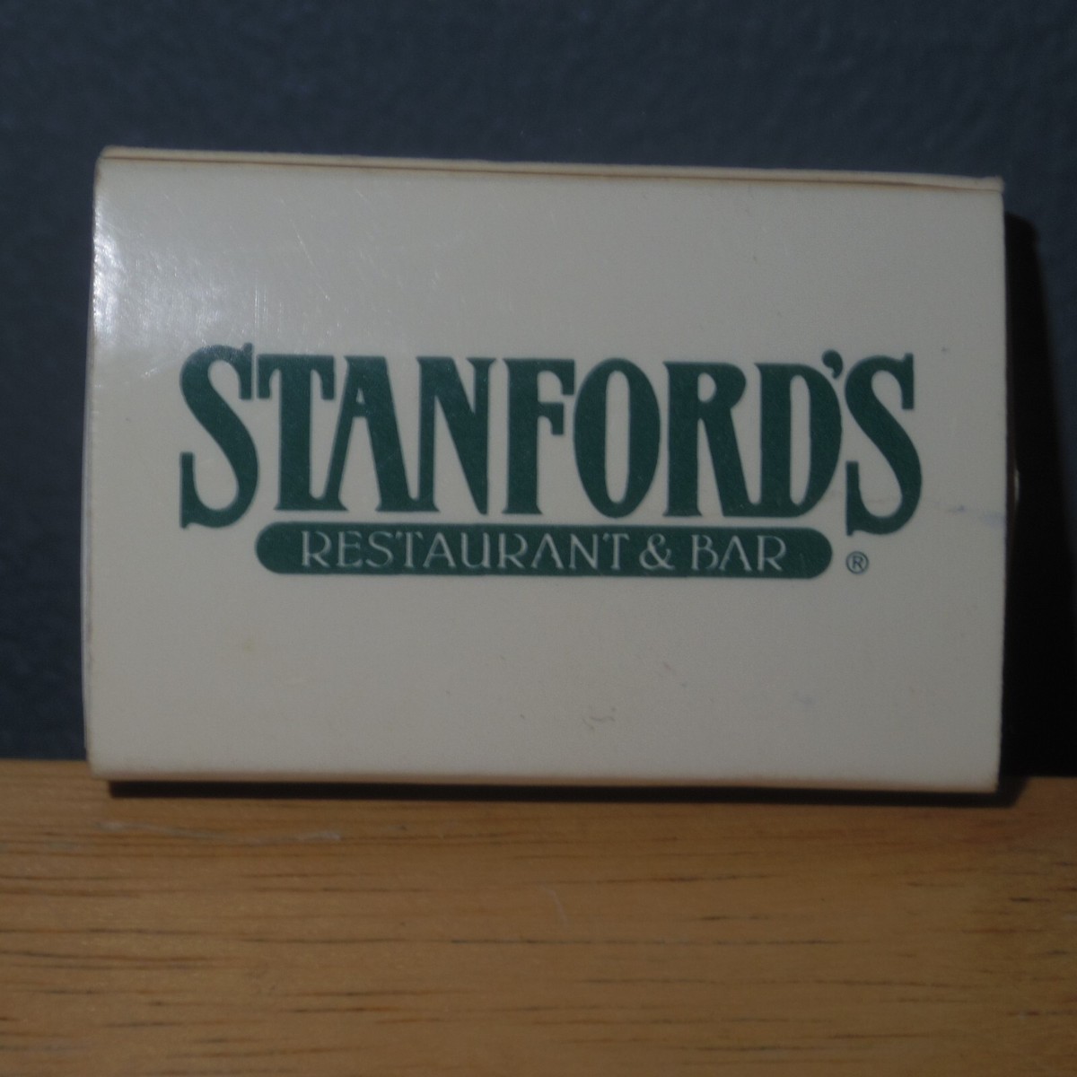 Vintage Stanford's Restaurant Bar Lake Oswego Oregon Matchbox