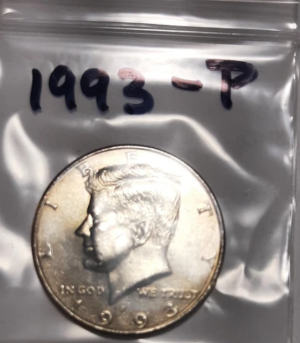 1993-P Kennedy Half Dollar, Circulated but NICE !