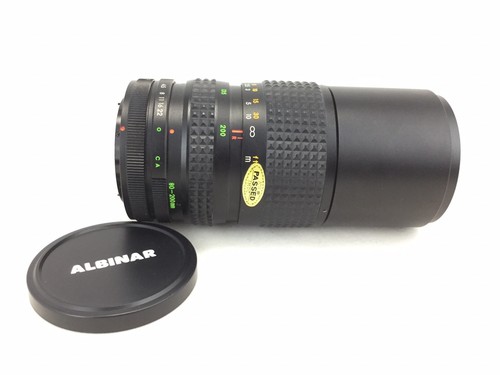 Super Albinar MC Auto Zoom f/4.5 Multi Coated Lens 80-200mm 55mm for Canon - Picture 8 of 11
