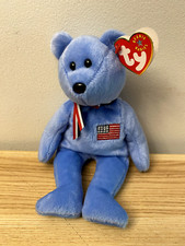 Ty Beanie Baby - America - Memorial Bear - September 11, 2001 - Rare  Retired
