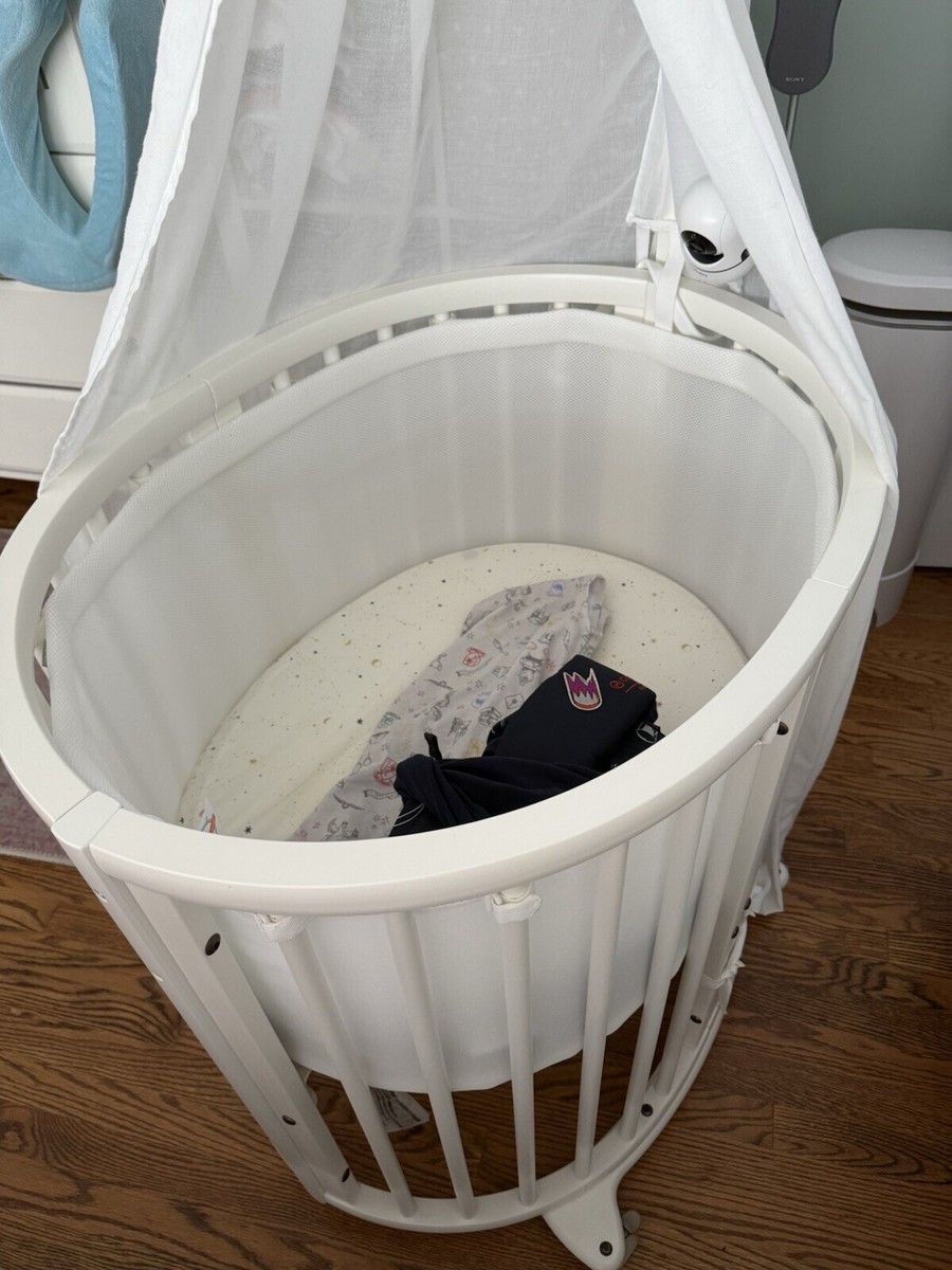 Bumper V2 Stokke Sleepi Bed Net Liner V3 White, 3D Mesh Fabric