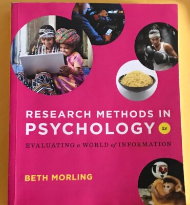 Research Methods In Psychology 2e: Evaluating A World of Information