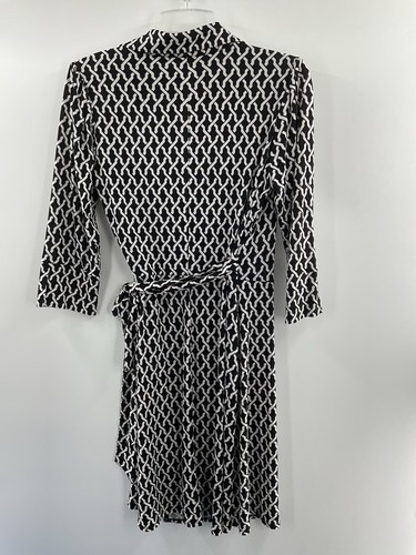 Laundry by Shelli Segal Damen Wickelkleid geometrisch Small 078 - Bild 4 von 4