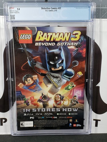 Detective Comics #37 CGC 9.8 **2015**1st App Anarky Sam Young**DC Comics**Batman - Picture 2 of 2