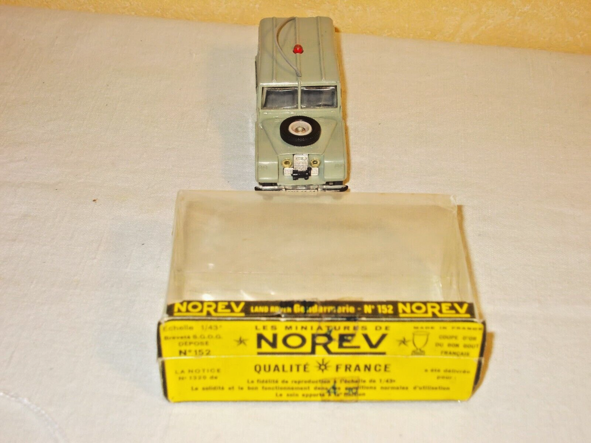 LAND ROVER GENDARMERIE 1965 N°52 NOREV FRANCE