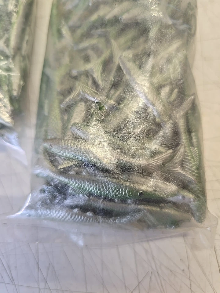 Lote de Minnows de goma vintage 2 tamaños diferentes. Foto 3 de 4