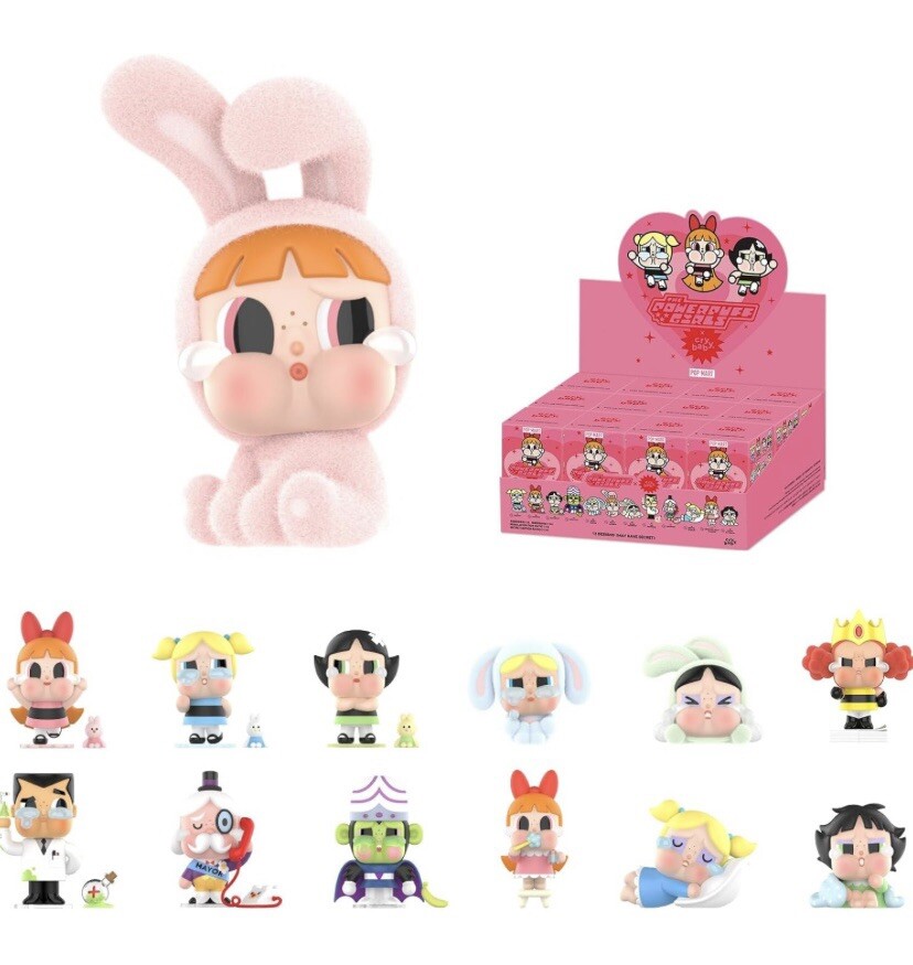 POP MART CRYBABY x Powerpuff Girls Series Figures | eBay