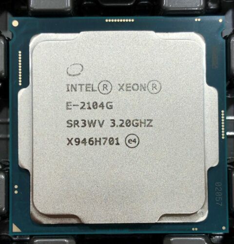 Intel Xeon E-2104G SR3WV 8M Cache Quad Core 65W LGA 1151 CPU Processor