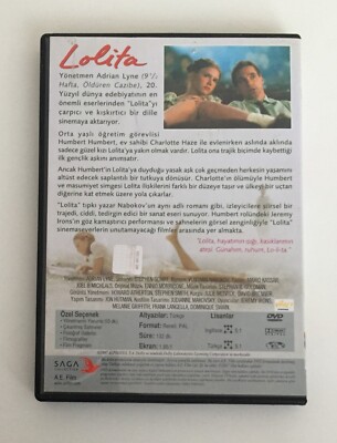 Lolita / Adrian Lyne, Jeremy Irons, Melanie Griffith - TURKISH DVD