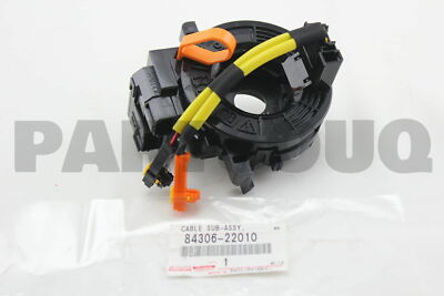 8430622010 Genuine Toyota CABLE SUB-ASSY, SPIRAL 84306-22010 8430622010 Genuine Toyota CABLE SUB-ASSY, SPIRAL 84306-22010