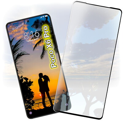 Für Poco X6 Pro Panzerfolie Displayschutz 9H Glas Schutzglas Schutzfolie Folie