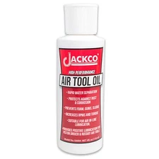 Jackco High Performance Pneumatic Air Tool Oil (4 oz.)