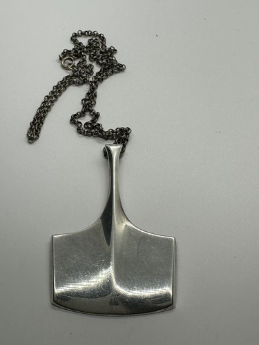Pendentif Vintage David Andersen En Argent Sterling 925 - Bijou Norvégien - Occasion