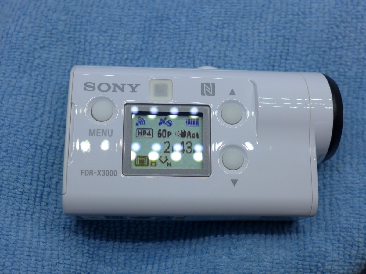 Sony FDR X3000 Action Camera | Helmet/Action | White | Ultra Sony FDR X3000 Action Camera | Helmet/Action | White | Ultra