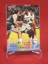 David Robinson NBA HOOPS Basketball Card David's Best Insert 1994 DB2