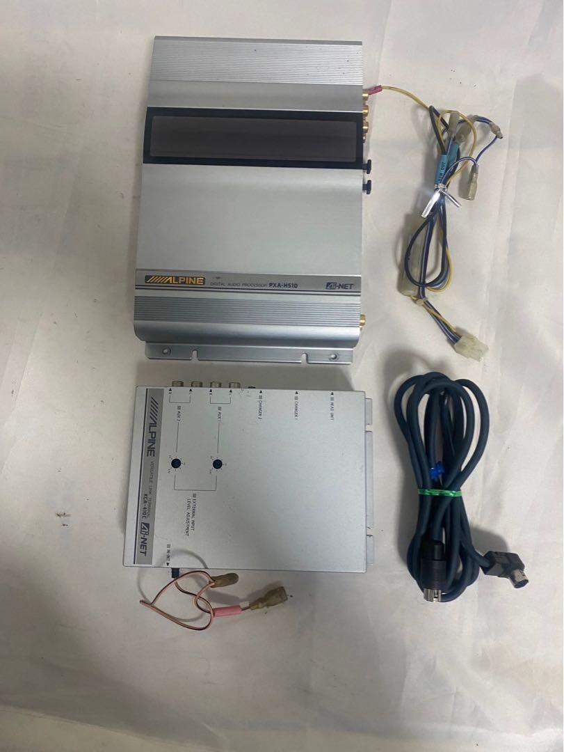Alpine PXA-H510 Car Audio Sound Processor KCA-410C ORION CS100.2 