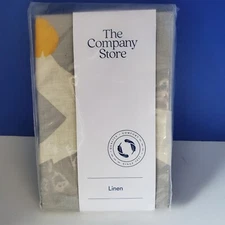 New The Company Store Legends Hotel Relaxed Linen Floral KING Sham