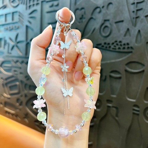 Anti-lost Mobile Phone Lanyard Tassel Bow Bag Charm New Bag Pendant Gift - Photo 4 sur 10
