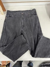 Wrangler Jeans W36 L34 Mens Black Cowboy Cut 13MWZ Original Fit USA Made BLHN