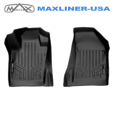 SMARTLINER Custom Fit Floor Mats 1st Row 2017-2025 Jeep Compass (2nd Generation)