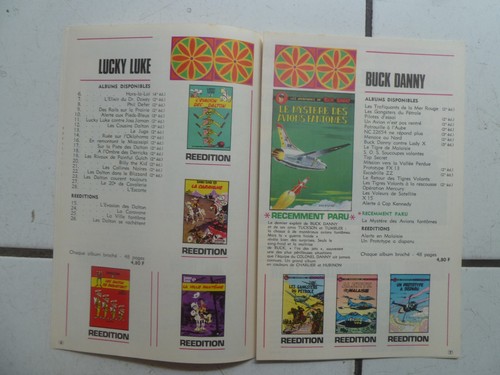 ( SPIROU ) CATALOGUE DUPUIS ETRENNES 1967 COUVERTURE FRANQUIN - Imagen 5 de 10