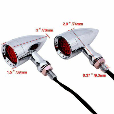 Motorcycle LED Turn Signals Lights For Harley Davidson Sportster XL
