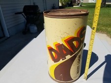 Vtg Rare Dad's Root Beer The Big Can Do Barbeque BBQ Grill & Smoker