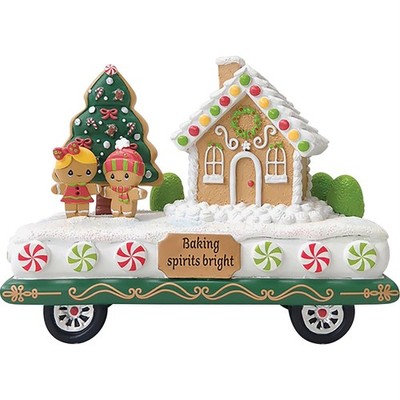 PRE-ORDER Santa's Parade Sweet Float By: Christmas Precious Moments *SHIPS