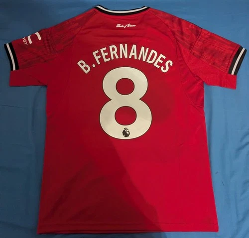 Bruno Fernandes #8 Manchester United Home Shirt 2025/26 (Snapdragon)