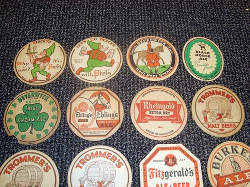 Circa 1940s/1950s New York State Coasters, 18 In All - Picture 2 of 4