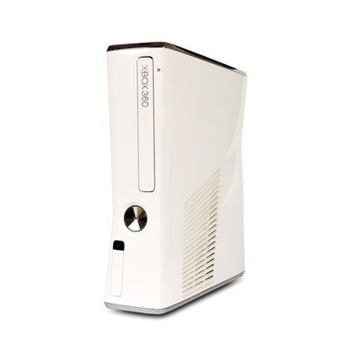 XBOX 360 Konsole 9,6A Slim ohne Alles in Weiss (Limited Edition) #B-Ware
