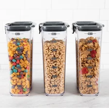 Progressive ProKeeper+ 3.5 qt. Cereal Dispenser Set of 3 NEW