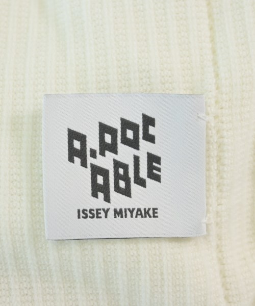 A-POC ABLE ISSEY MIYAKE T-shirts/Cut & Sewns White 3(Approx. L