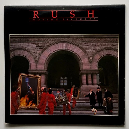 ORIGINAL 1981 RUSH Lp MOVING PICTURES Canada RL Masterdisk 1ST PRESS VINYL is NM
