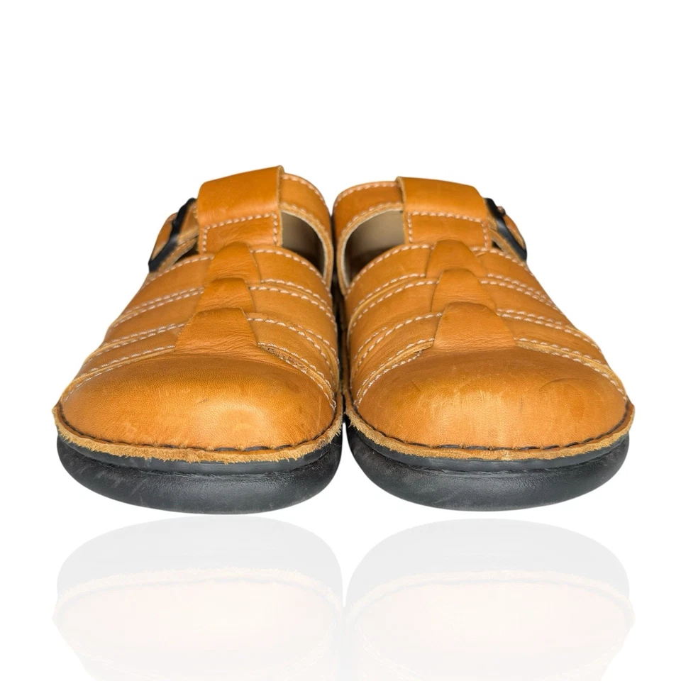 Sandalias de pescador Birkenstock Madeira de cuero tostado 41 / EE. UU. 8 - 8,5 para hombre Alemania Foto 3 de 4