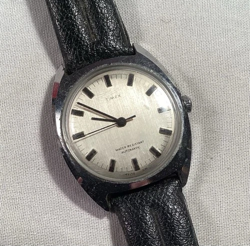 Vintage 1970’s Men’s Automatic Viscount Timex Wristwatch Sets & Runs