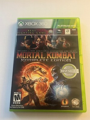 Mortal Kombat Komplete Edition Platinum Hits Xbox 360 
