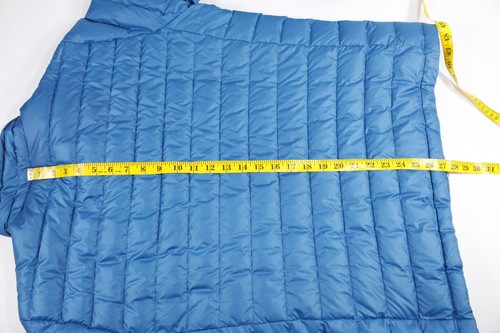 Patagonia Sweater Puffer Jacket Men's Sz L Blue Goose Down Ribbed Ski Winter - Picture 9 of 9
