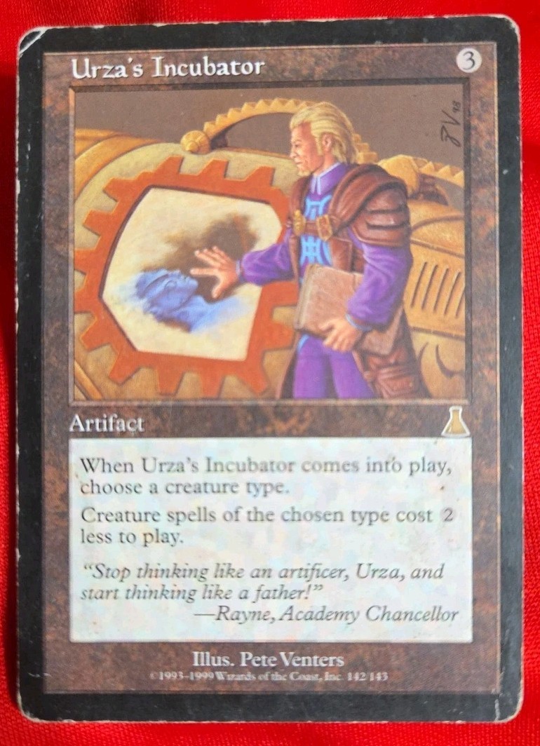 MTG Magic the Gathering Urza's Incubator (142/143) Urza's Destiny LP