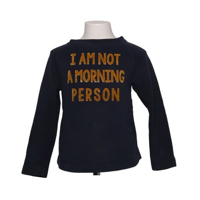 Zara Girls, Sweatshirt, Größe: 116, Blau/Gelb, Baumwolle/Polyester #cNd