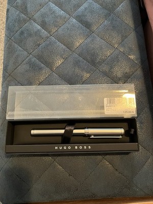 Hugo Boss Step Chrome Füllfederhalter fountain pen HSQ9852B (139) (50)