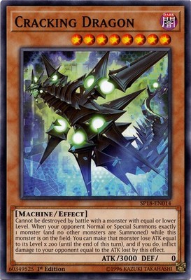 Cracking Dragon - SP18-EN014 - Common - 1st Edition - Lightly Played