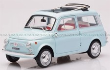 for NOREV for FIAT 500 for GIARDINIERA 1964 blue 1:18 Car Pre-built Model