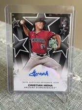 2025 Topps Series 2 Cristian Mena Rookie Auto 1/1 #BSA-CME Diamondbacks
