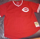 Mitchell & Ness Cincinnati Reds Johnny Bench #5 Jersey-Red White Size 48(XL) — photo 2