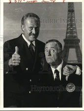 1981 Press Photo Dan Rowan and Dick Martin, Hosts of "Ultra Quiz" - pip04708